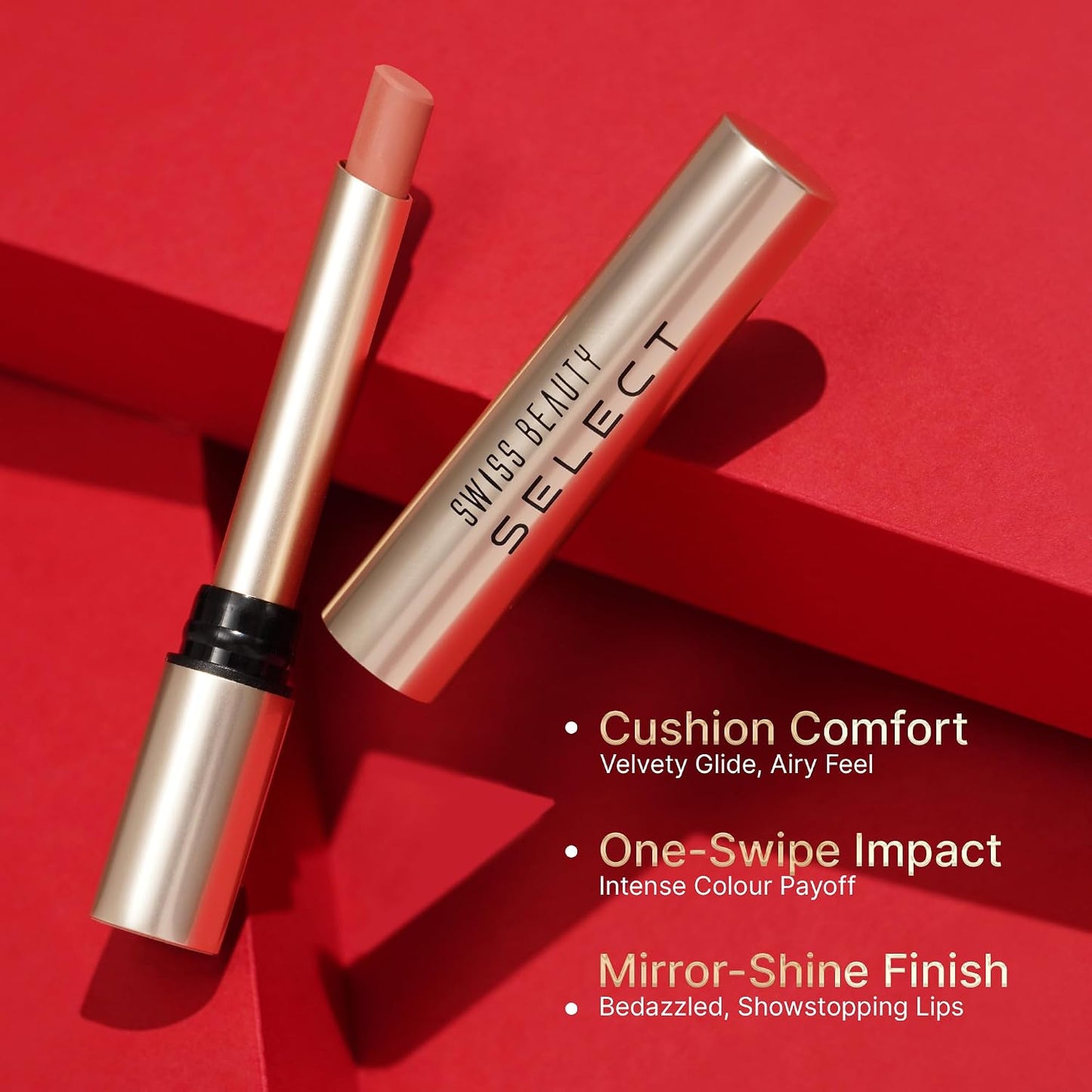 SWISS BEAUTY STAY ALL DAY LIQUID LIPSTICK - 10 EARTHY BROWN