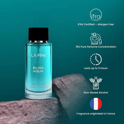 LA Pink Bliss Aqua EAU DE Perfume  100 ml