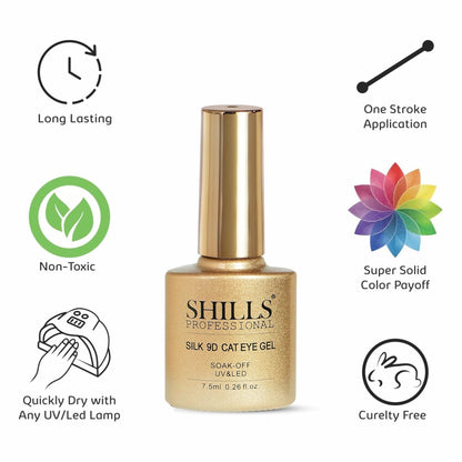 SHILLS PROFESSIONAL SILK 9D CAT EHYE GEL POLISH - 362