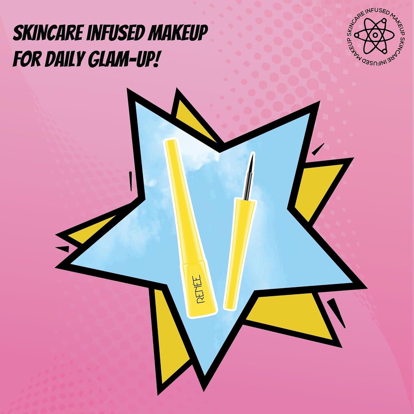Renee Eveready Matte Long Lasting Waterproof Eyeliner - Black 3.5 ml