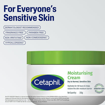 Cetaphil Moisturising Cream 250 GRAM