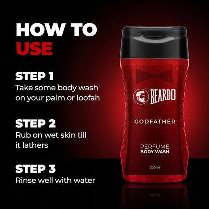 Beardo Godfather Body Wash 200 ml