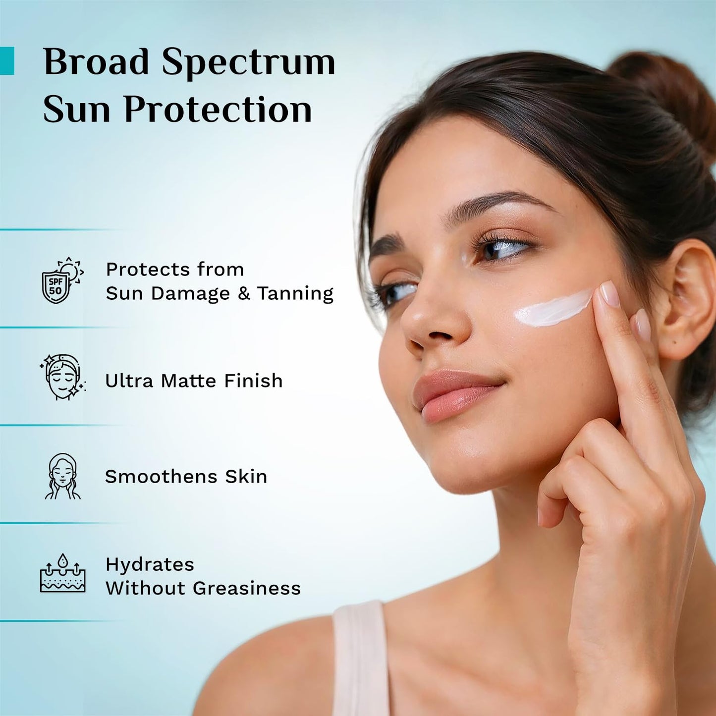 Pilgrim Squalane Ultra Matte SPF 50 PA+++ Sunscreen 50 GRAM