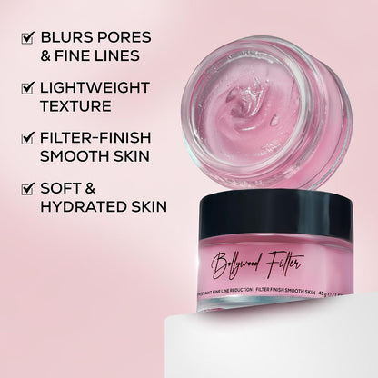 Renee Bollywood Filter Instant Blur Fine Lines & Wrinkles Primer - Pink 15 g