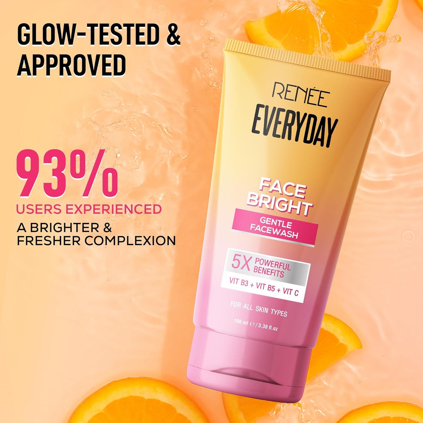 Renee Everyday Face Bright Gentle Face Wash 100 ml
