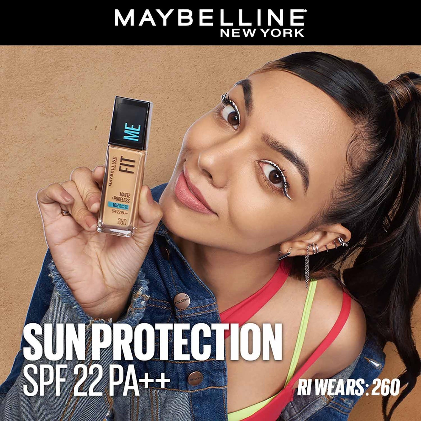 Maybelline New York Fit Me Matte+Poreless Liquid Foundation - 230 Natural Buff 30 MILLI_LITRE