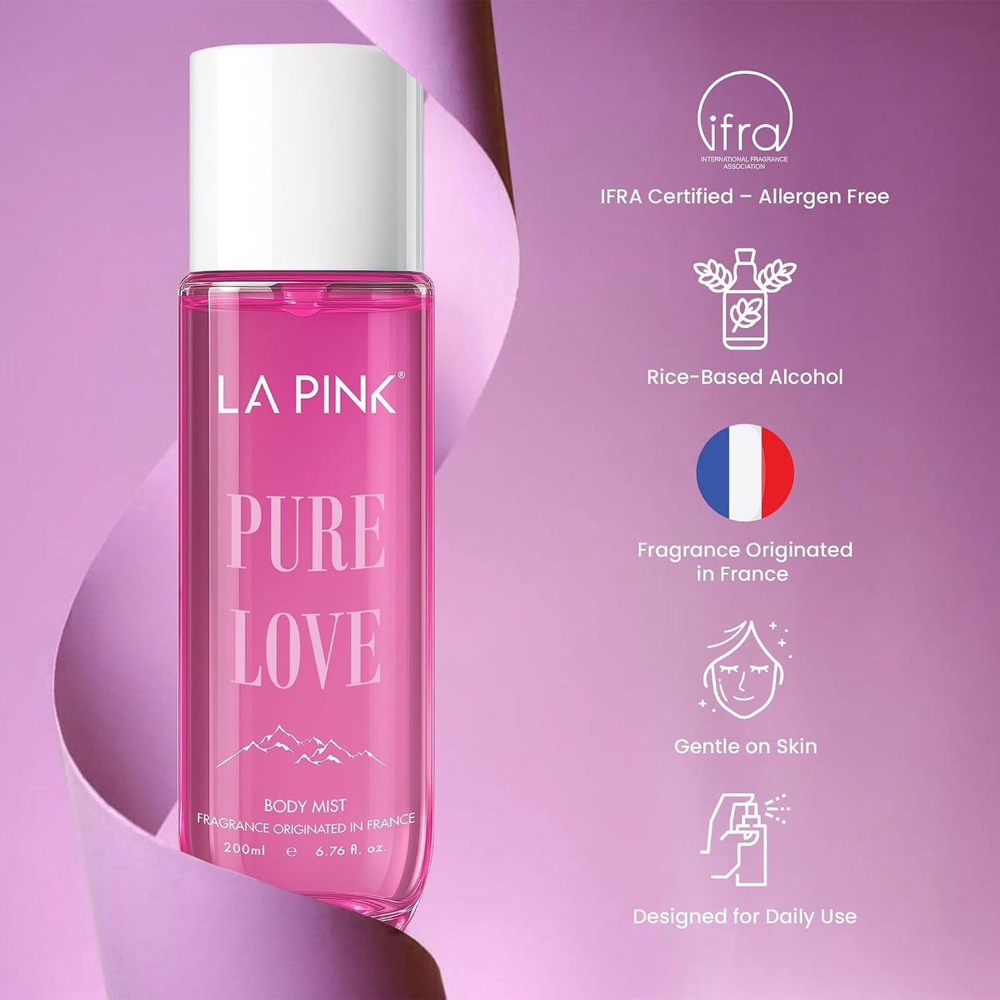 LA Pink Pure Love Body Mist 200 ml