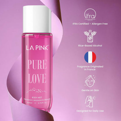 LA Pink Pure Love Body Mist 200 ml