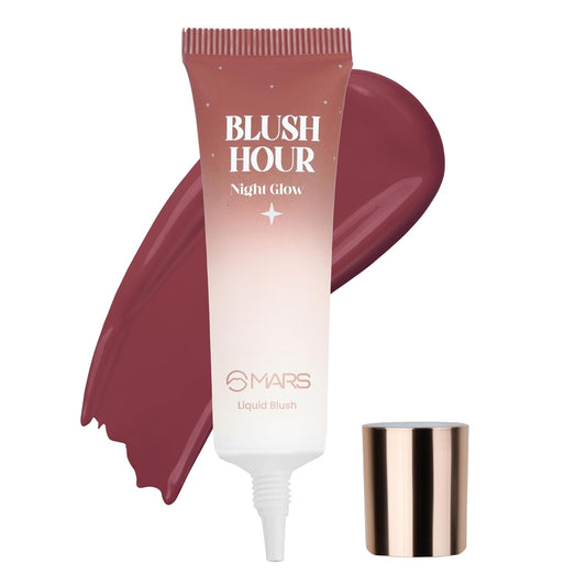 MARS Liquid Dewy Matte Finish Blush Hour - 06 NIGHT GLOW 12 ml