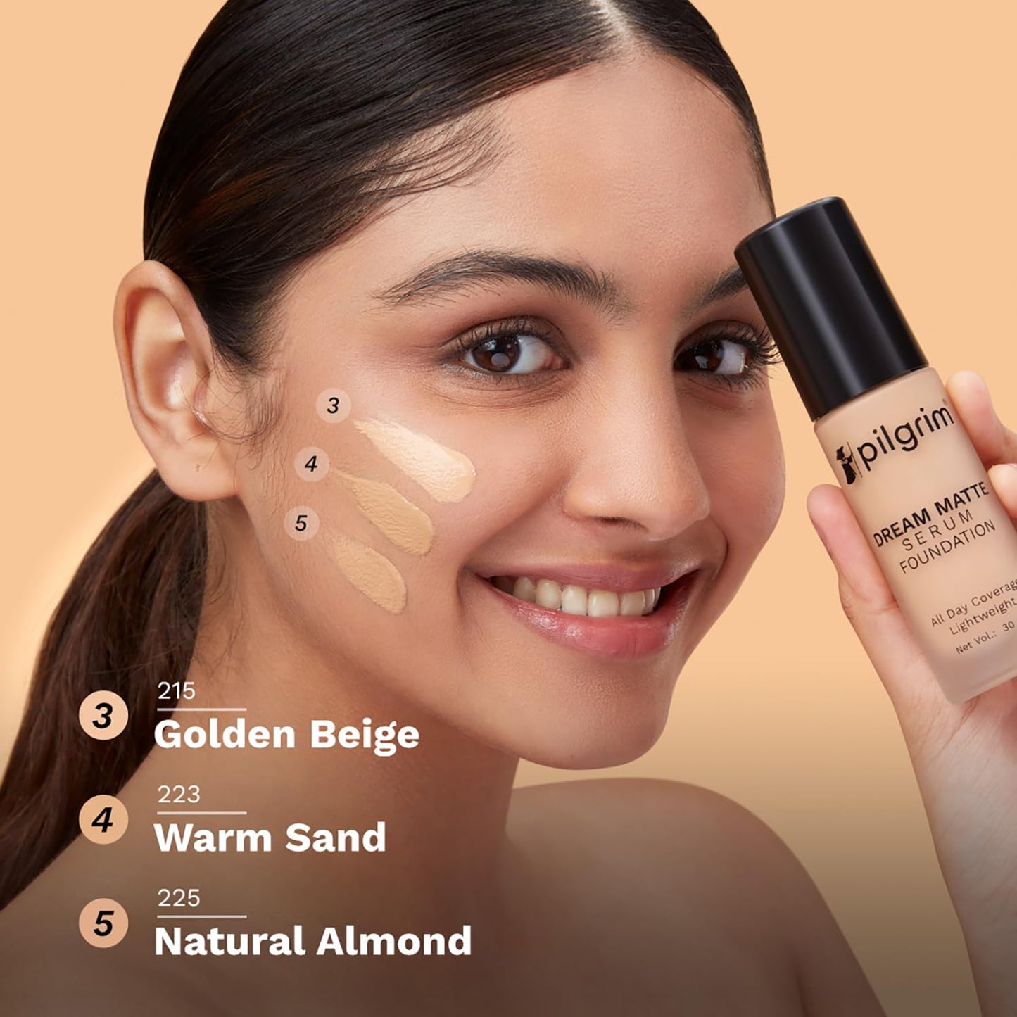 Pilgrim Dream Matte Serum Lightweight Foundation golden beige 30 MILLI_LITRE