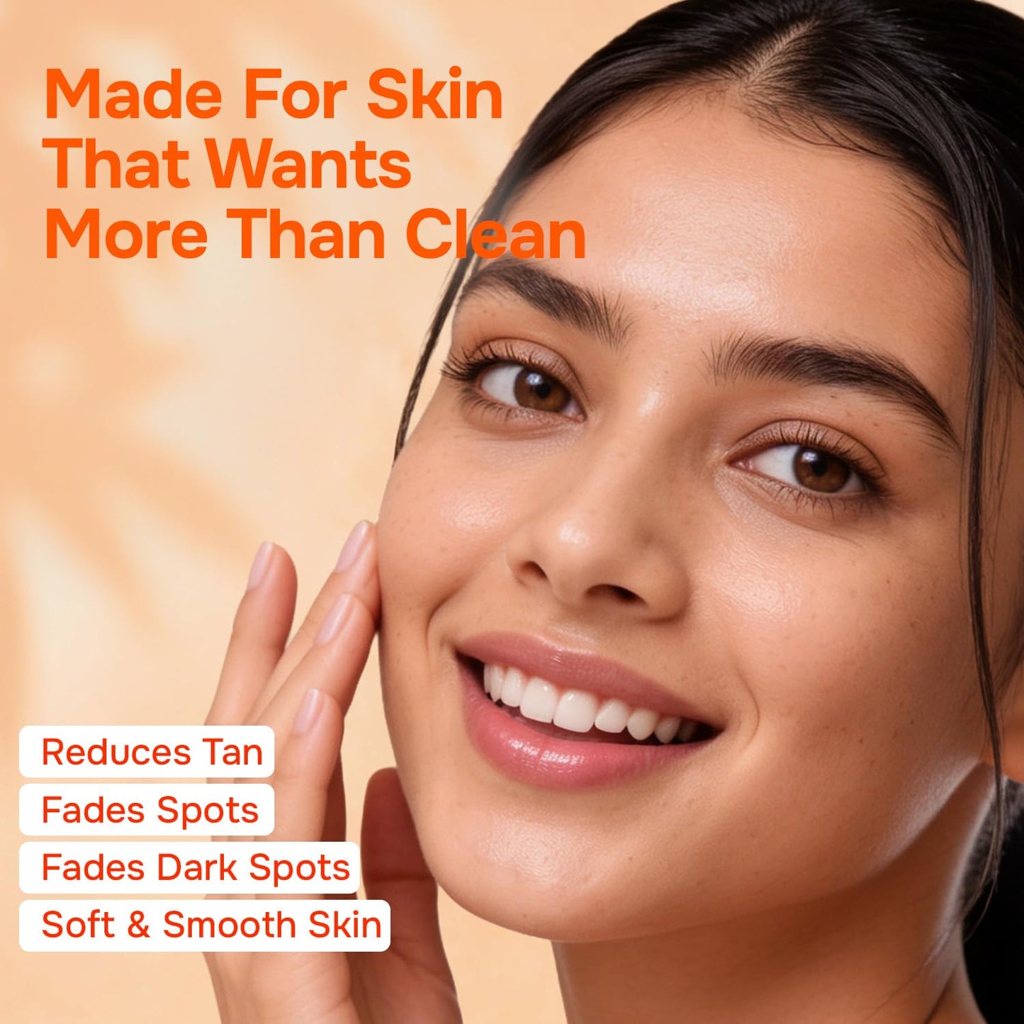SWISS BEAUTY JUICY GLOW FACE WASH PAPAYA+ALPHA ARBUTIN