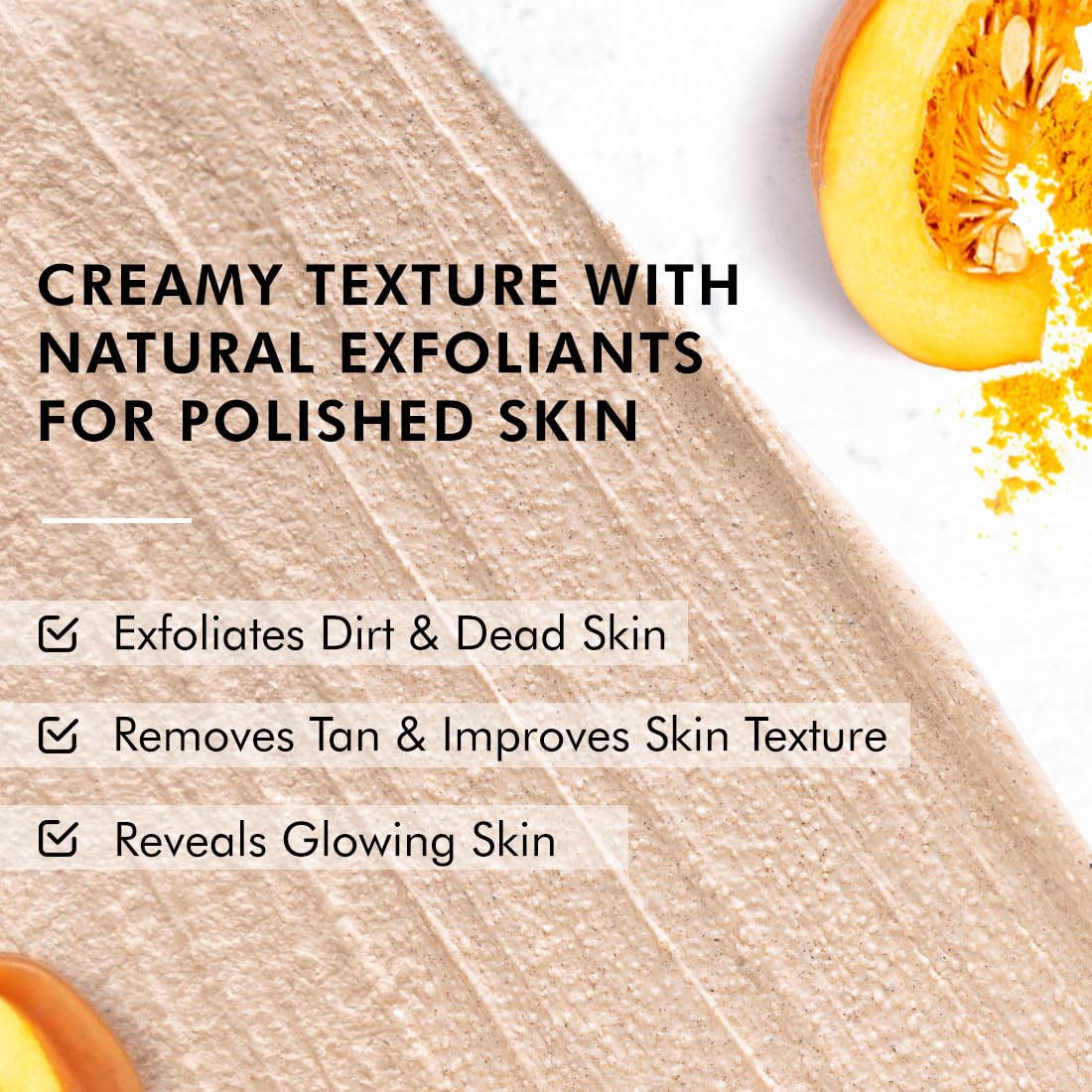 mCaffeine Smoky Pumpkin Spice Body Scrub & Exfoliators 175 g