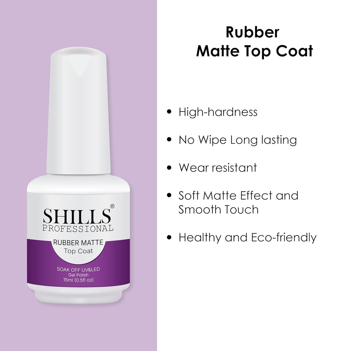 SHILLS PROFESSIONAL RUBBER MATTE TOP COAT