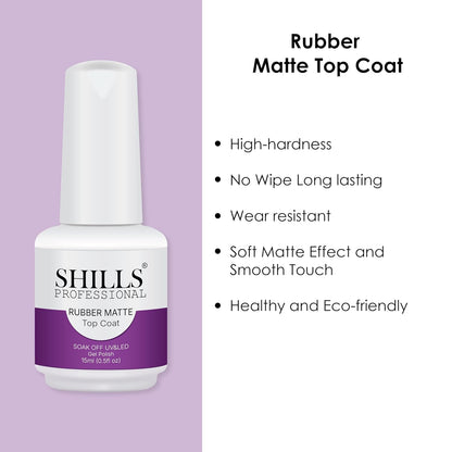 SHILLS PROFESSIONAL RUBBER MATTE TOP COAT