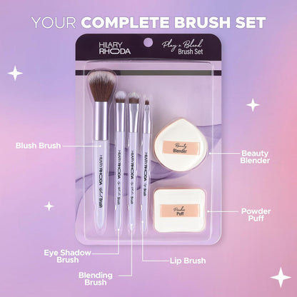 HILARY RHODA PLAY 'N' BLEND BRUSH SET