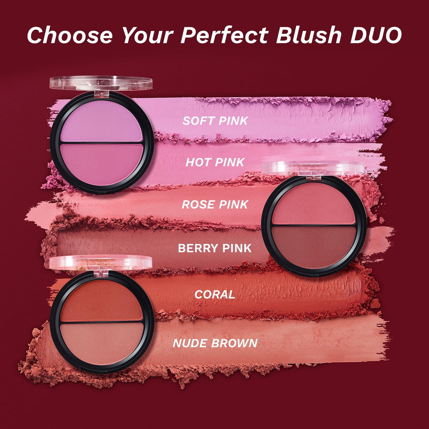 pilgrim The Spanish Collection Blush Duo - Berry Beat 9 GRAM