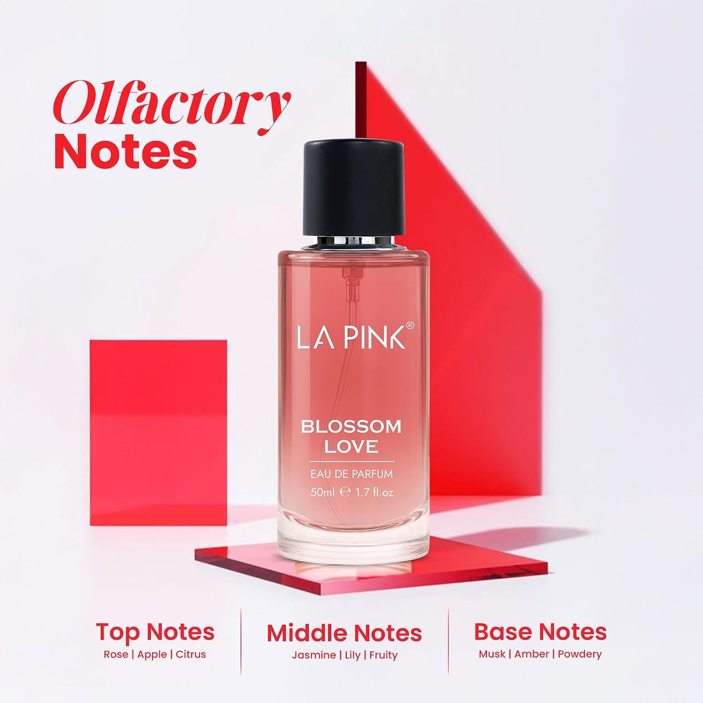 LA Pink Blossom Love EAU DE Perfume 50 ml