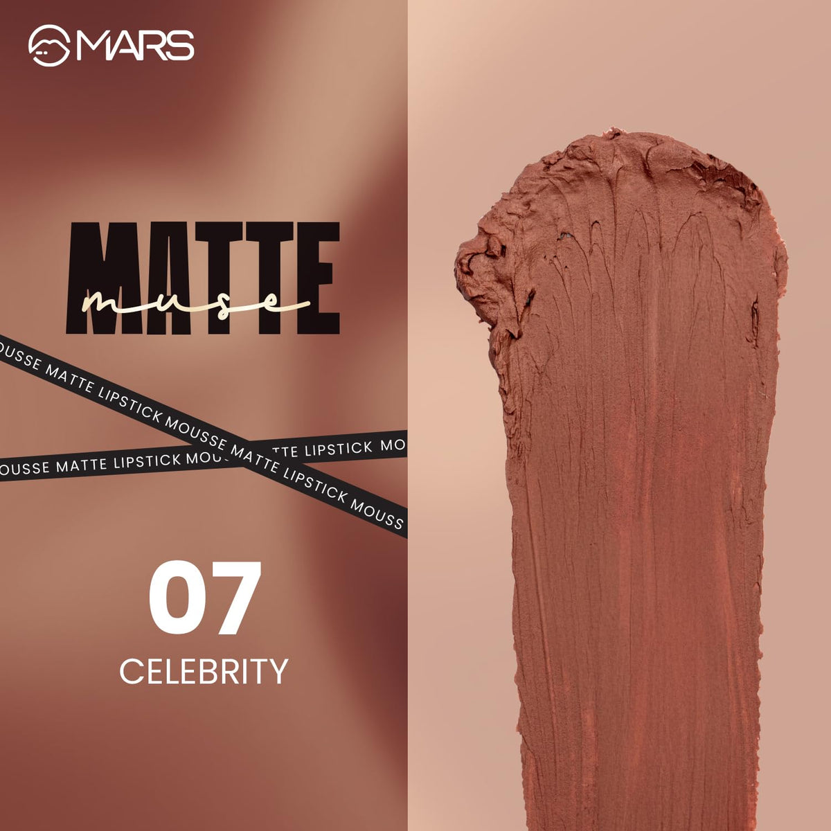 MARS MOUSE MATTE LIPSTICK - 07 Celebrity 3 ml