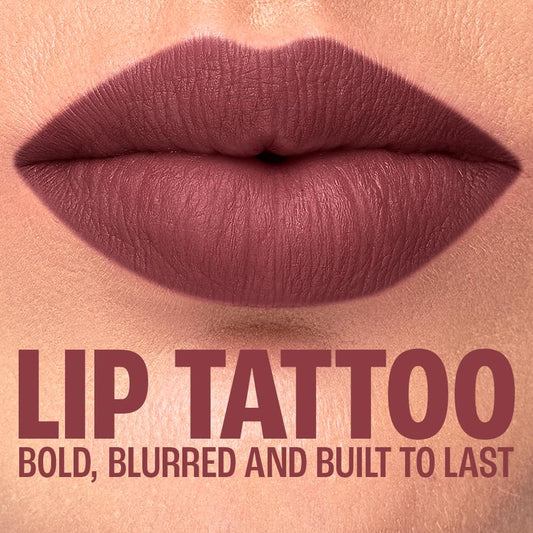 LAKME 9 TO 5 MATTE SLIM STICK LIP TATTOO MM3 SANGRIA WEEKEND