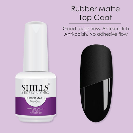 SHILLS PROFESSIONAL RUBBER MATTE TOP COAT