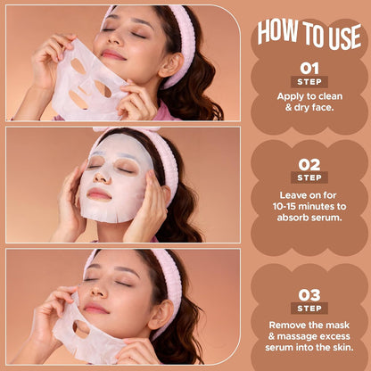 HILARY RHODA FACIAL SHEET MASK COCONUT
