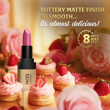 Facescanada Matte Velvet Touch Lipstick - Strawberry Shortcake 10 4.2 g