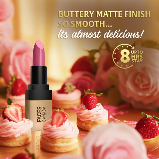 Facescanada Matte Velvet Touch Lipstick - Strawberry Shortcake 10 4.2 g