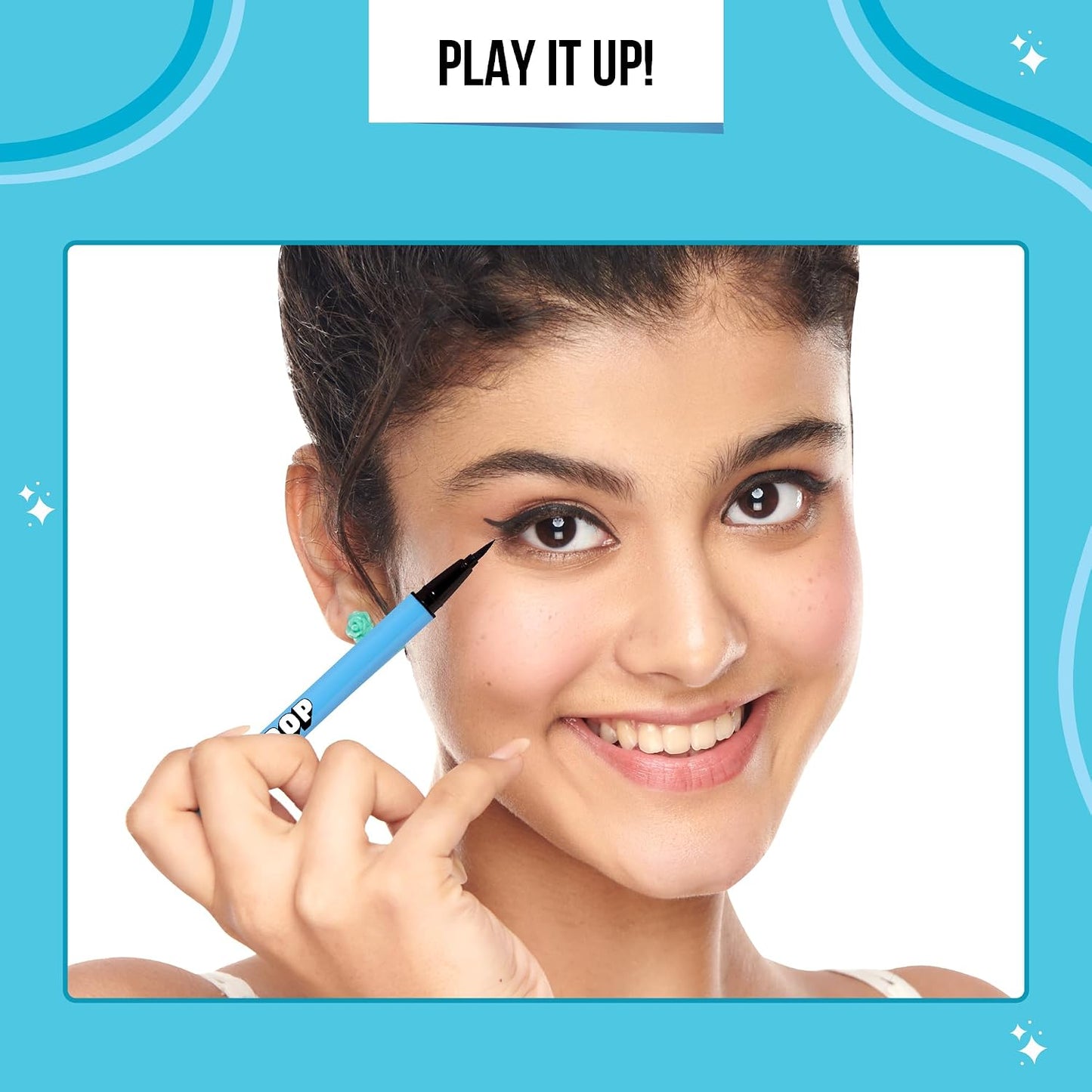 Sugar Pop Waterproof Eyeliner Intense Black, Lightweight Smudge - Proof 1.5 MILLI_LITRE
