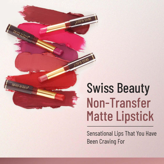 Swiss Beauty Matte Cat Lip Crayon - 18 wine red 1.3 GRAM