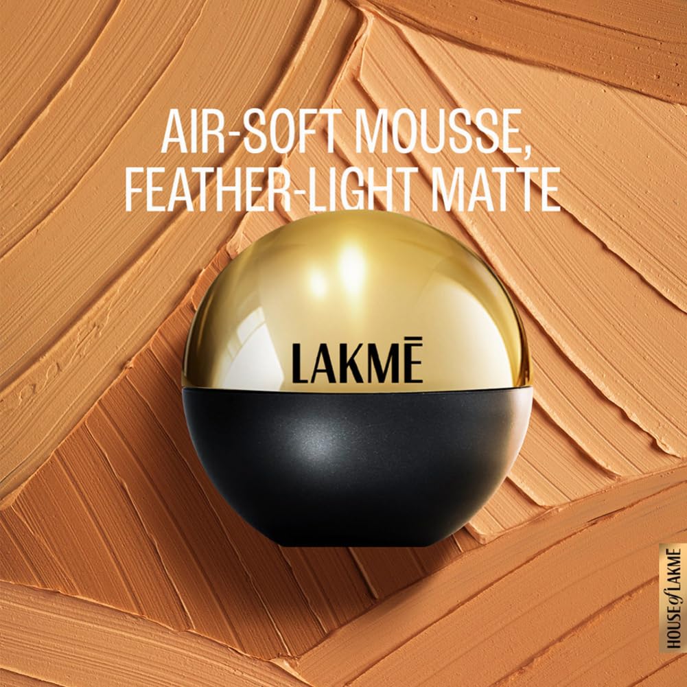 Lakme Skin Natural Mousse Foundation - 03 Golden Sand 25 GRAM