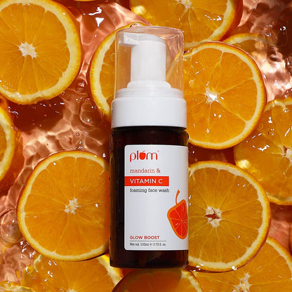 Plum Mandarin & Vitamin C Foaming Face Wash 110 MILLI_LITRE