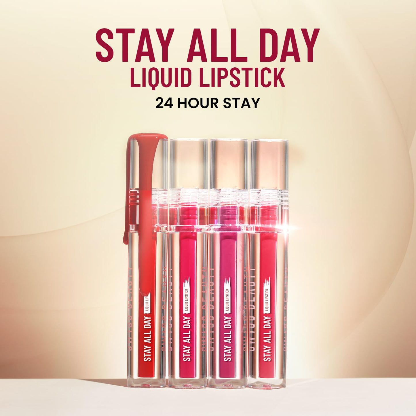 SWISS BEAUTY STAY ALL DAY LIQUID LIPSTICK - 18 RICH BERRY