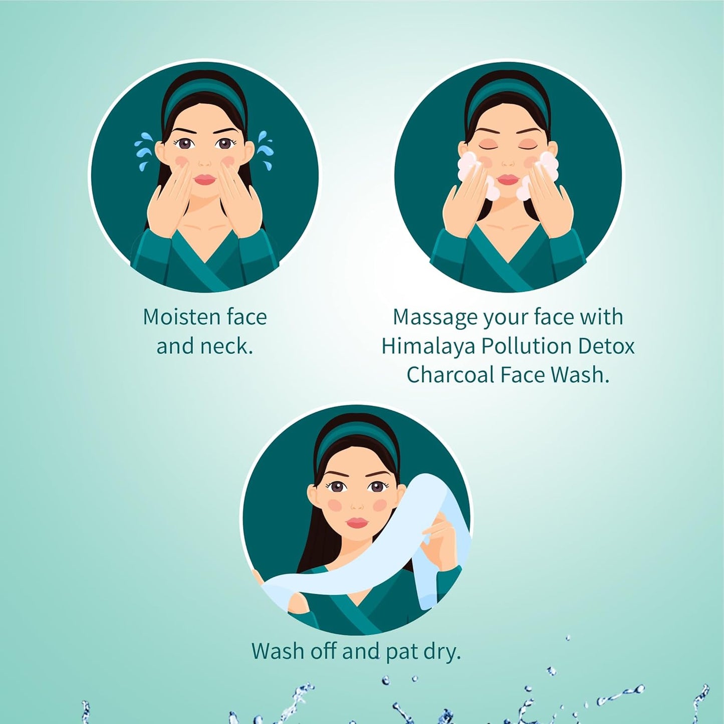 Himalaya Pollution Detox Charcoal Face Wash 100 ml