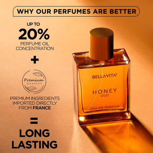 Bellavita Honey Oud Eau De Parfum 100 ml