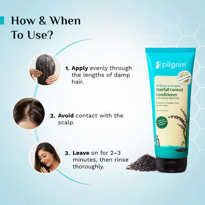 Pilgrim Redensyl & Anagain Hairfall Control Conditioner 200 MILLI_LITRE