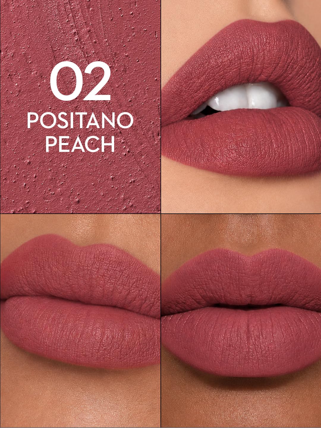 Sugar Glide Peptide Serum Lipstick - 02 POSSITANO PEACH