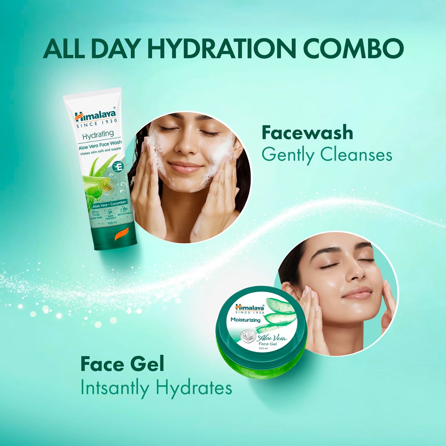 Himalaya Moisturizing Aloe Vera Face Wash 100 ml