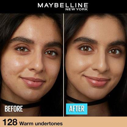 Maybelline New York Fit Me Matte+Poreless Liquid Foundation - 128Warm Nude 30 MILLI_LITRE