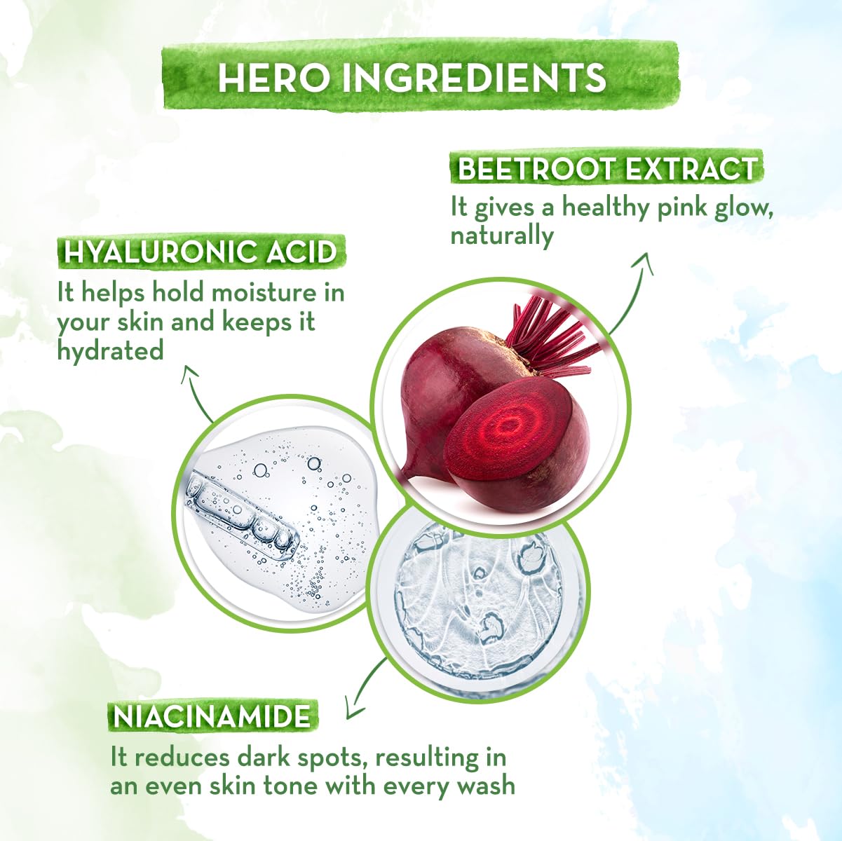 mamaearth Beetroot Gentle Face Wash & Hyaluronic Acid 100 ml
