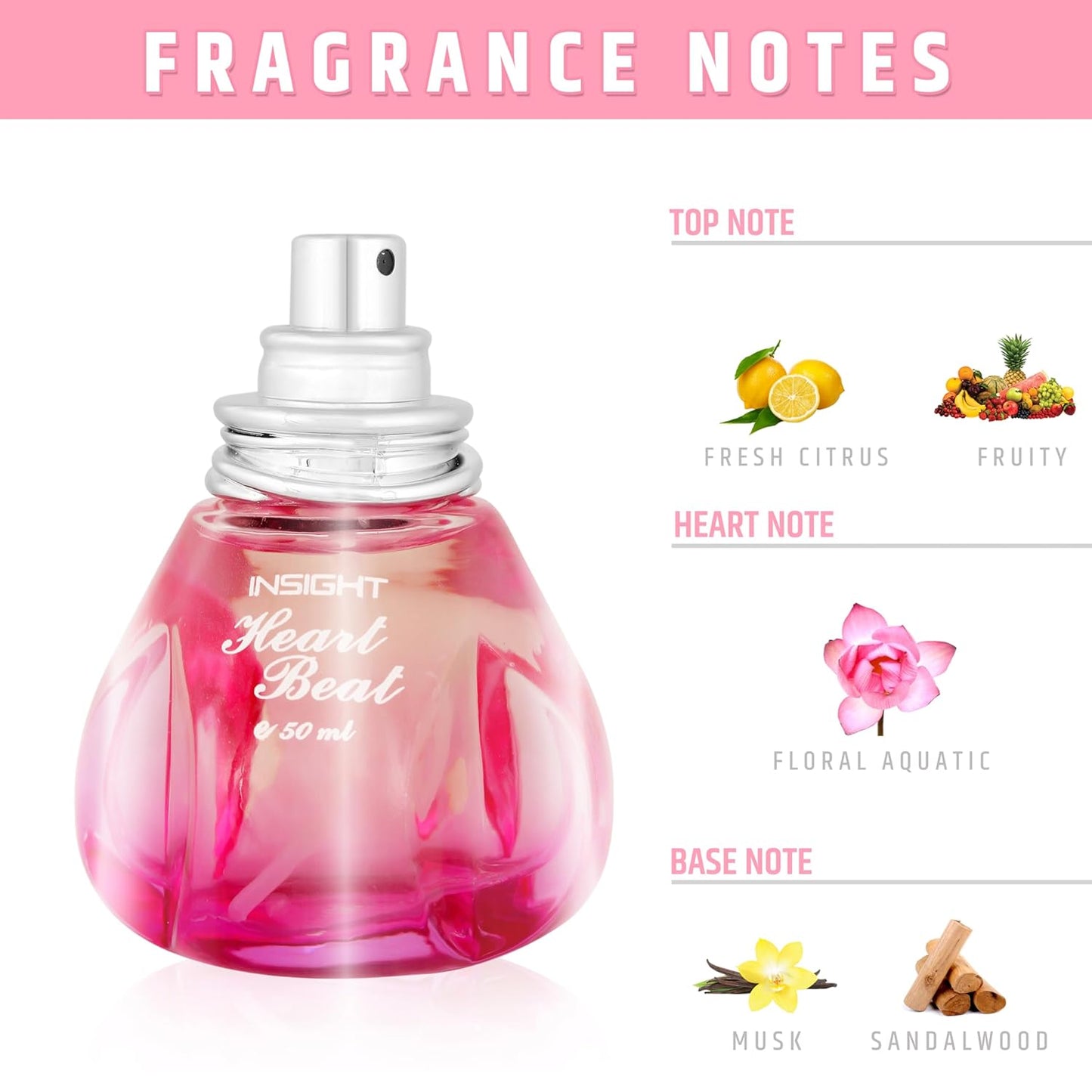 INSIGHT HEART BEAT EAU DE PARFUM 50 ML