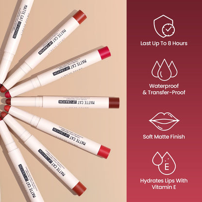 Swiss Beauty Matte Cat Lip Crayon - Jam 1.5 GRAM