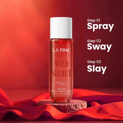 LA Pink Wild Secret Body Mist 200 ml