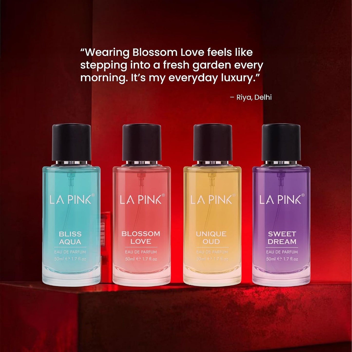 LA Pink Blossom Love EAU DE Perfume 50 ml