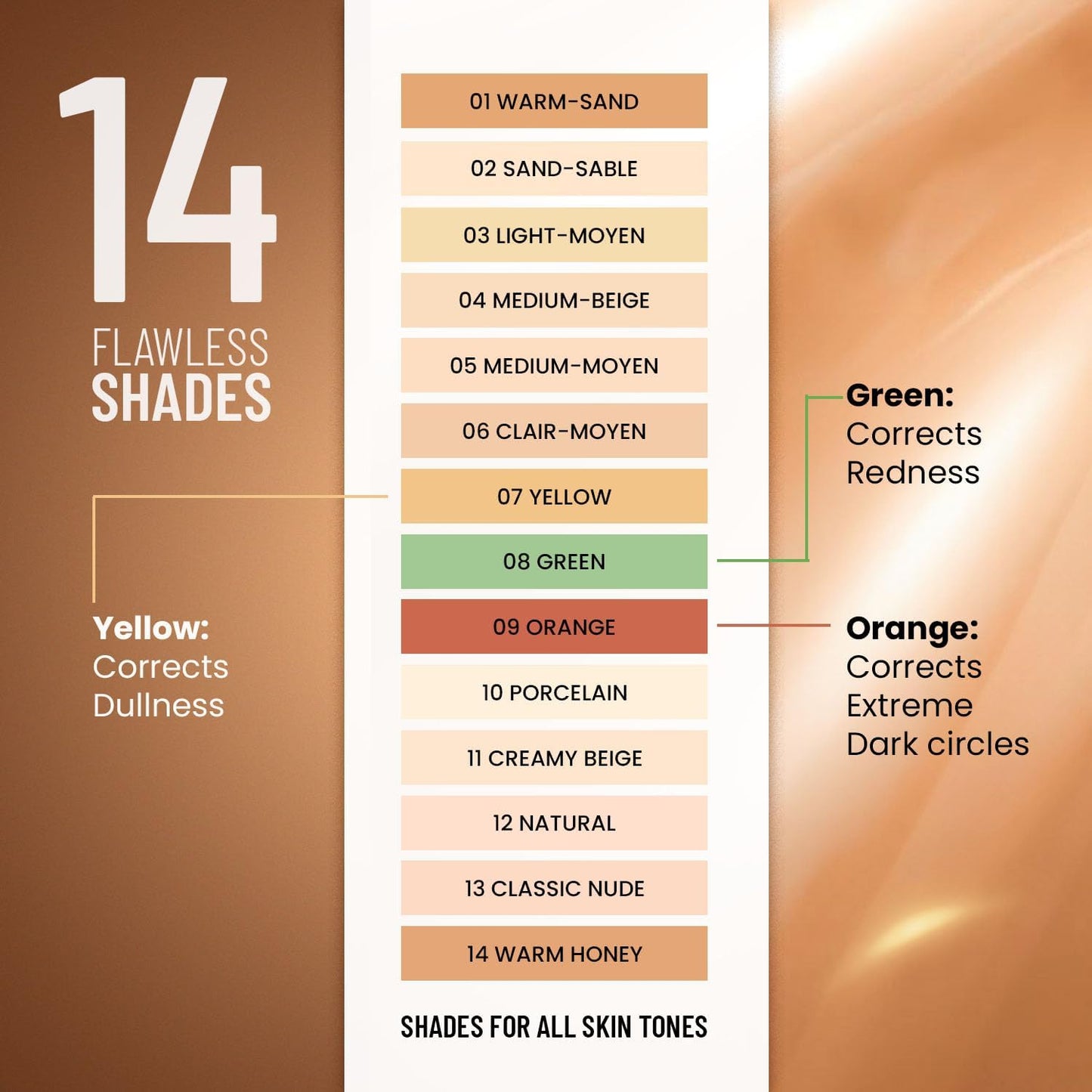 Swiss Beauty Liquid Light Weight Full Coverage With Matte Finish - Brown 6 g