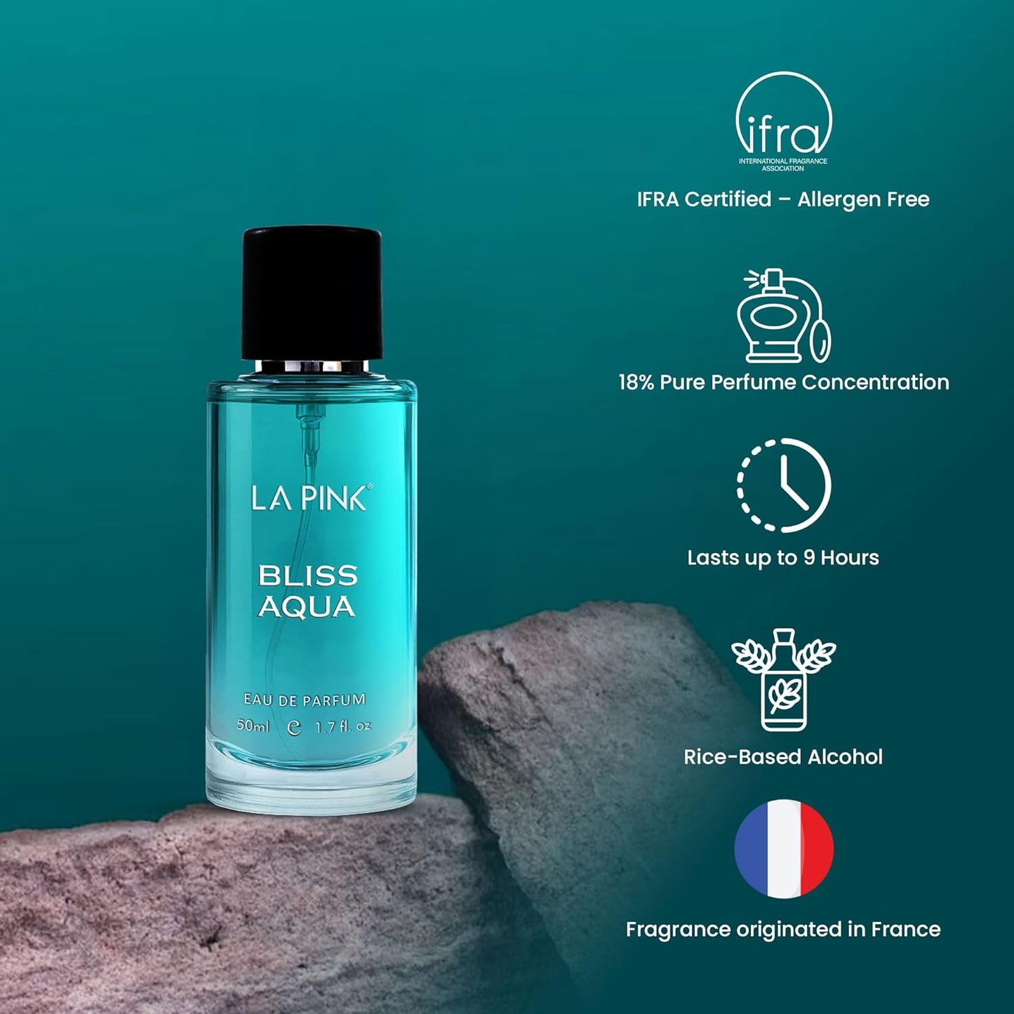 LA Pink Bliss Aqua EAU DE Perfume 50 ml