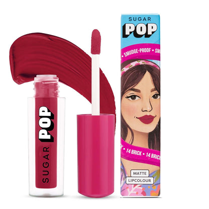 Sugar Pop 14 Brick Matte Lipcolour 1.600000024 MILLI_LITRE