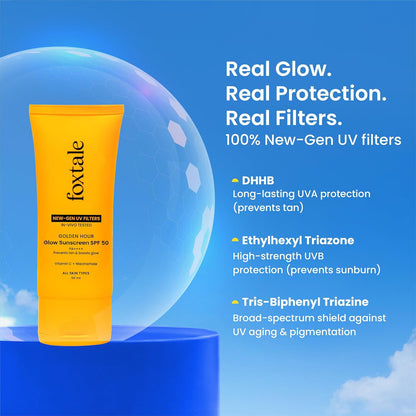 Foxtale SPF 50+ PA++++ Cover Up Dewy Sunscreen 50 ml