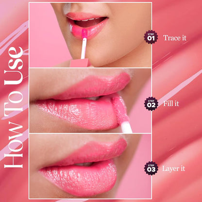 HILARY RHODA Glass Glow Lip Gloss - Oh So Mauve 04 5 MILLI_LITRE