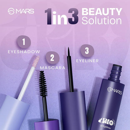 Mars Trio Treat Mascara - 02 24.5 GRAM
