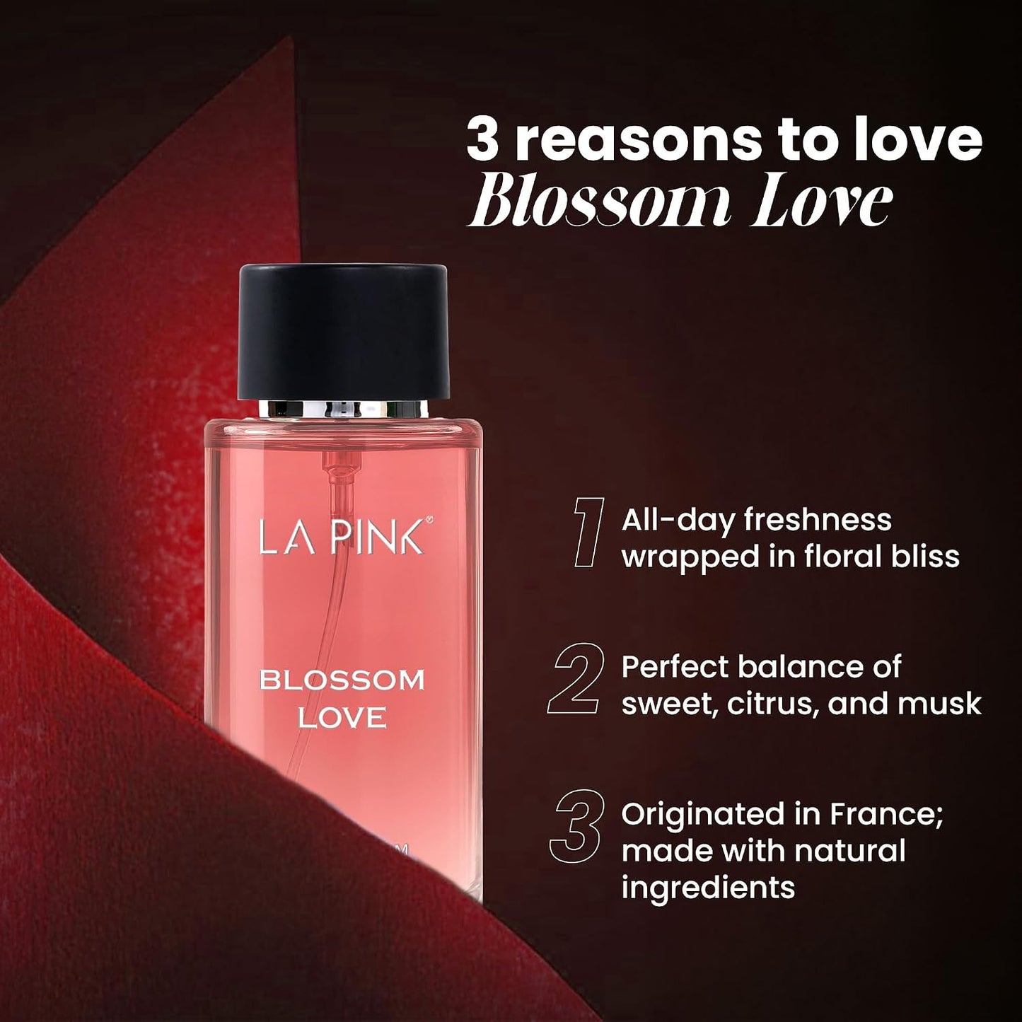 LA Pink Blosssom Love EAU DE Perfume 100ml